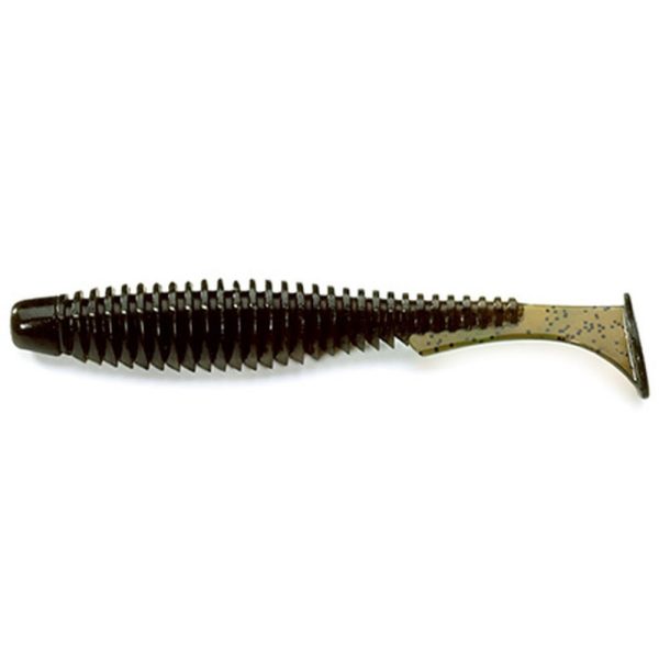 FISHUP U-Shad 7,62cm (9kos.), #043 - Lubenica rjava/črna Plastična vaba