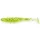 FISHUP U-Shad 10,16cm (8kos.), #026 - Flo Chartreuse/zelena Plastična vaba