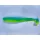 FISHUP U-Shad 10,16cm (8pcs.), #206 - Sky/Chartreuse Plastična vaba