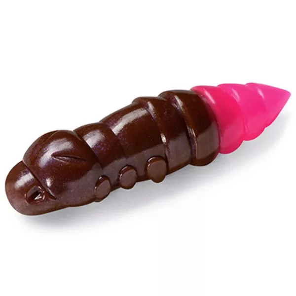 FISHUP Pupa 3,04cm (10pcs.), #139 - Earthworm/Hot Pink Plastična vaba