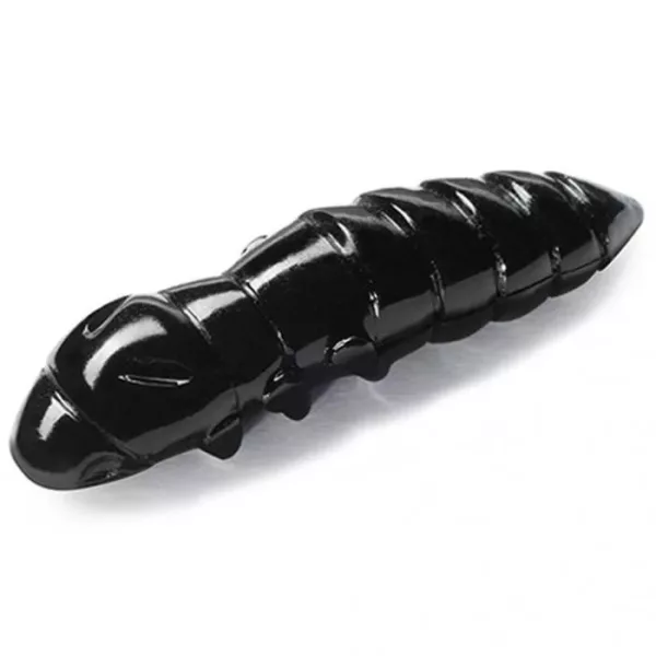 Fishup Pupa Cheese 2,28cm #101 Black Plastična vaba 12db