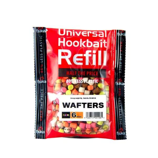 Fjuka Wafters Mixed Colours 6mm Wafters Polnilo v pakiranju 50gr