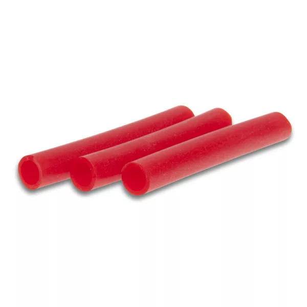 Uni Cat Silicone Hook Tubes XXL Piros 3cm Szilikoncső 10db