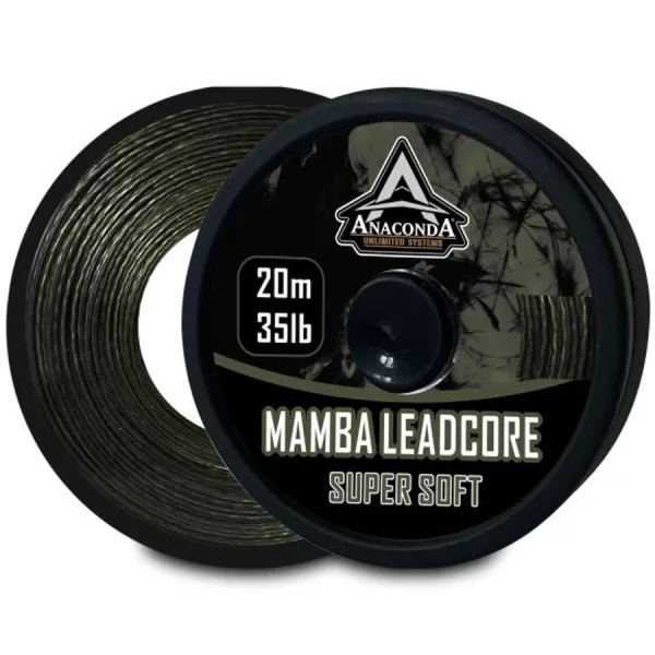 Anaconda Super Soft Mamba 20m 35lb Fonott Előkezsinór