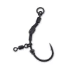 Anaconda Ready Spinner Rig System Crank-66 6 Füles, Szakállas Pontyozó Horog 3db