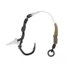 Anaconda Ready Ronnie Angle Chod Stiff Rig 2 Füles, Szakállas Előkötött Horog 3db
