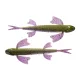 Bite On Fury Green LOX 9cm 3,4gr Lebegő Plasztik Csali 5db