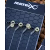 Matrix X7 Carp Method Band Rigs 16 10cm Füles, Szakáll Nélküli Monofil Előkötött Horog Csaligyűrűvel 8db