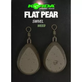 Korda Flat Pear Swivel Blister Bojli Svinčenka 142gr 2kom