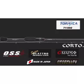   Graphiteleader Super Corto 17 GSRCS-612L-T EX Fast 1,85m 0,3-4gr 2-delna palica za predenje