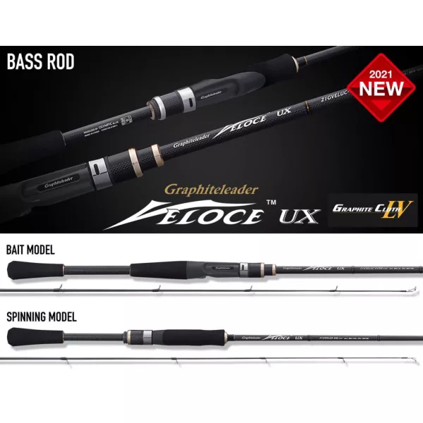 Graphiteleader Veloce UX 21GVELUC-70H Hitra 2,14m 1 1/2oz 42gr 1-delna Predilna Palica