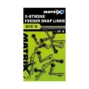 Matrix X-Strong Feeder Bead Snap Links 10 Vrtljivka 10 kosov