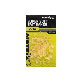 Matrix Super Soft Bait Bands Velike peletne gumice 100 kosov