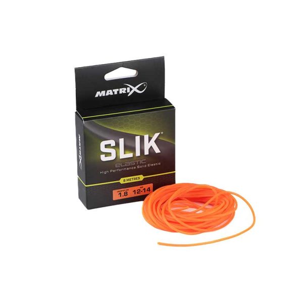 Matrix Slik Elastic Oranžna 1,8mm 8m Polna Guma za Raketo