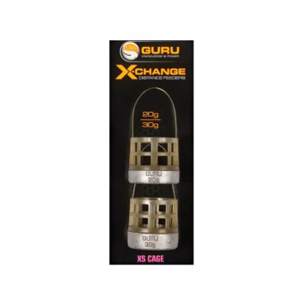 Guru X-Change Distance Feeder Cage Stranski krmilnik 20+30gr - Zamenljiva utež - Mrežast - XS