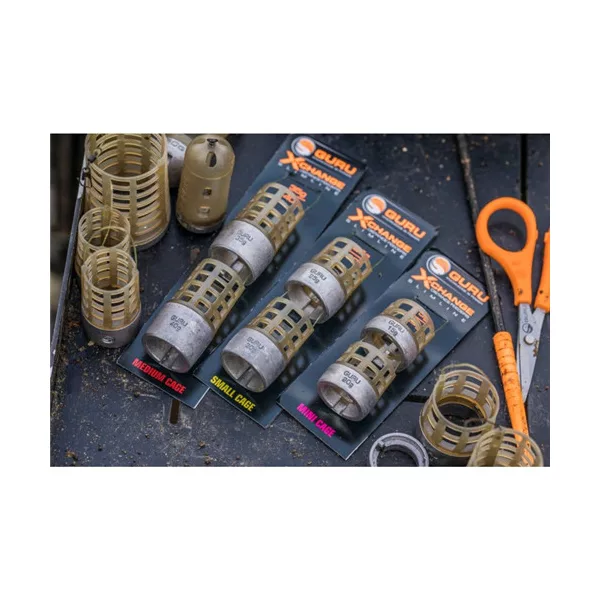 Guru Slimline X-Change Distance Feeder S Stranska Košara 25+30gr - Zamenljiva teža - S