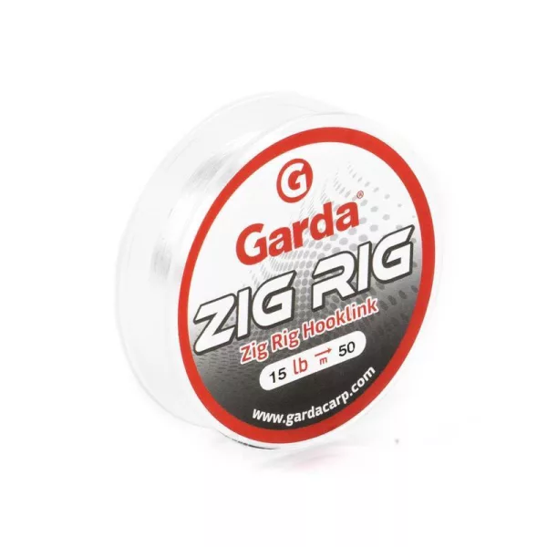 GARDA Zig Rig Hooklink 15lb 50m - predvez za trnek