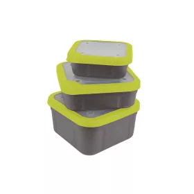 Matrix Bait Boxes Grey/Lime - 1.1pt Škatla za vabe