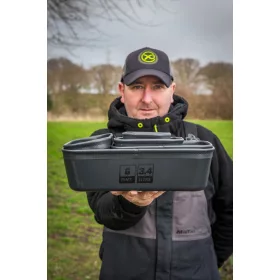 Matrix EVA Stacking Bait Tub 6pint EVA Škatla za vabo