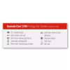 Kamado Chef 22 2022 Kamado Grill 56cm Piros