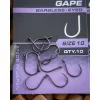 Matrix X9 Carp Wide Gape 10 Barbless Füles, Szakáll Nélküli Horog 10db