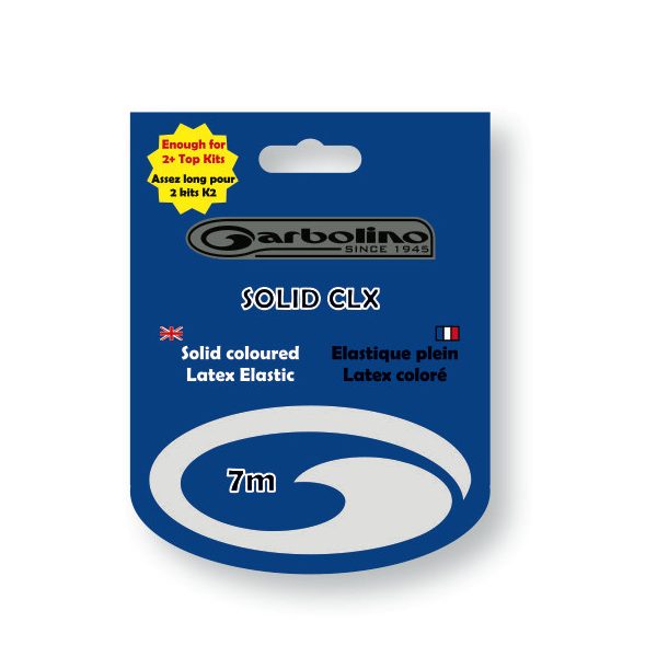 Garbolino ELASTIQUE LATEX COLORE guma za palico 0,7 MM / trdna guma za palico