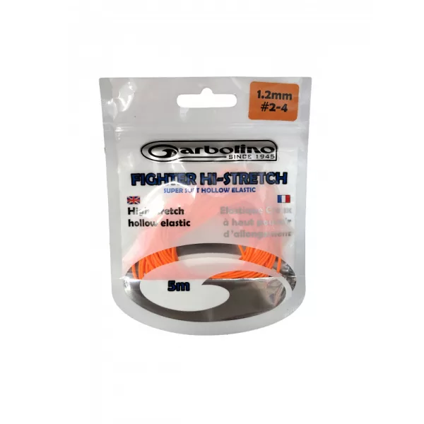 Garbolino Elastic Hollow Super Soft Fighter votla cevna guma za palico 1,2 / premium cevna guma