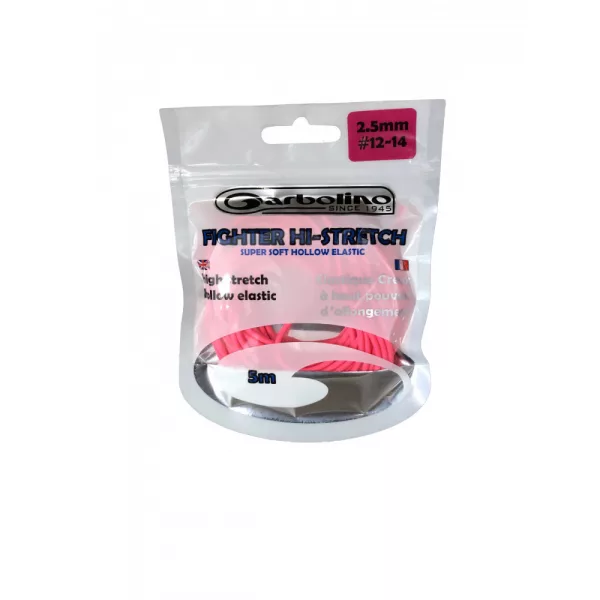 Garbolino Elastic Hollow Super Soft Fighter votla cevna guma za palico 2,5 / premium cevna guma