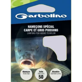   GARBOLINO CARP/BIG FISH HTN 6 (SIZE 6 LINE 0,22mm) predvezana trnka