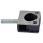 Garbolino CLAMP BLOCK D25 FOOT (M8 SCREW / METAL REINFORCEMENT / PLASTIC INSERT) - Dodatek, pritrdilni vijak