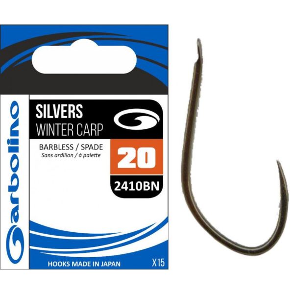 Garbolino 2410BN 18 kavelj / SILVERS / WINTER CARP