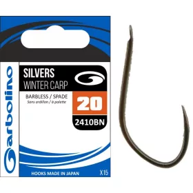 Garbolino 2410BN 20 kavelj / SILVERS / WINTER CARP