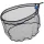 Garbolino Landing Net Latex Light Carp 50x45cm Mreža za podmetalko