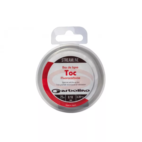 Garbolino - STREAMLINE FLUORO BL INVISIBLE - Predvrvica - Monofilna vrvica - Trout vrvica 0,10mm
