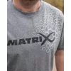 Matrix Hex Print Siva Majica S