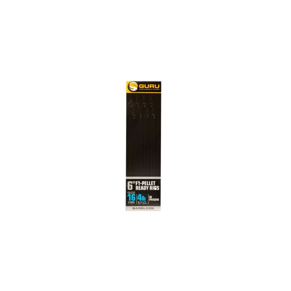 Guru F1 Pellet Pole Rig predvezan trnek - 15cm - 22 - 0,11mm