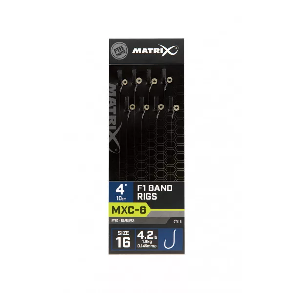 Matrix MXC-6 16 Brezbodni, z ušescem 1,9kg 10cm Predvezani kavelj 8 kosov