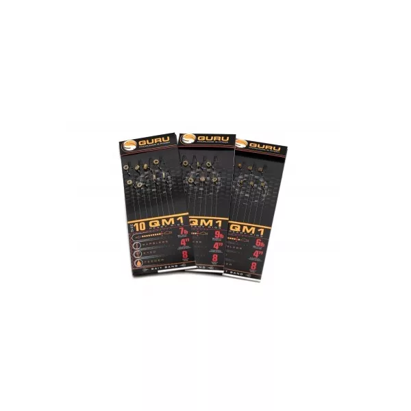 Guru Tackle - 2022- QM1 Bait Bands 10cm 10 (0.19mm) predvezana trnka