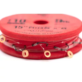   Guru SMWG Bait Bands 10 Kljuka z očesom, brez bodice, monofilna, vnaprej vezana 8 kosov