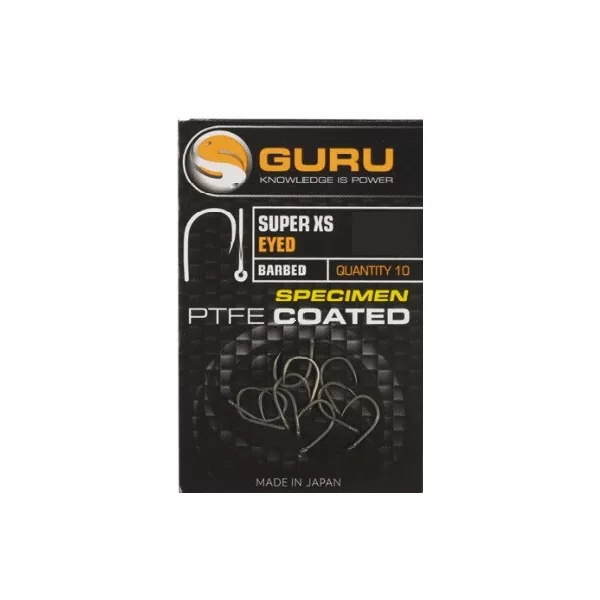 Guru Super XS Size 20 (Barbed/Eyed) - trnek