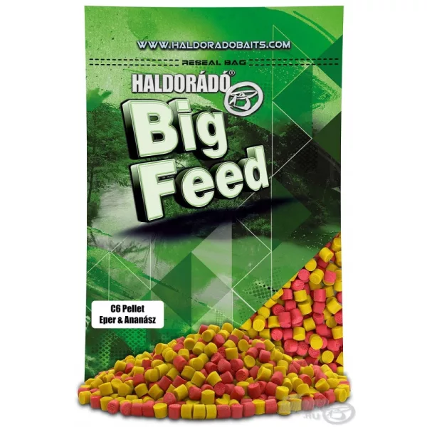 Haldorádó Big Feed - C6 Pelet - Jagoda & Ananas