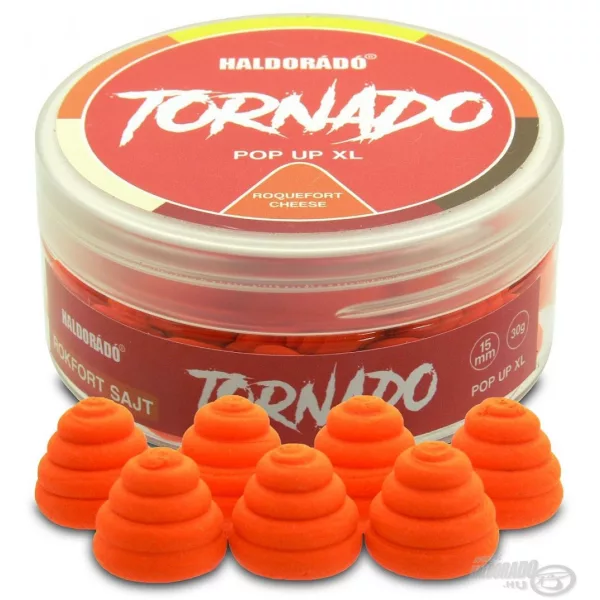 Haldorádó TORNADO Pop Up XL 15 mm - Rokfort sir