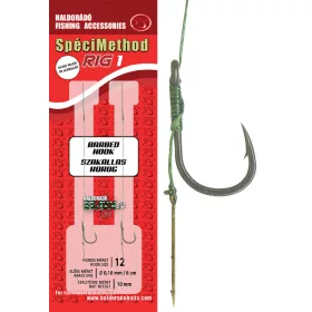   Haldorádó SpéciMethod Rig1 Braid 12 Z očescem Z bodico Pleten predvezan kavelj
