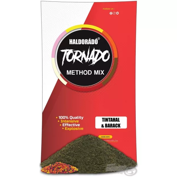 Haldorádó TORNADO Method MIX - Lignji & Breskev 500gr