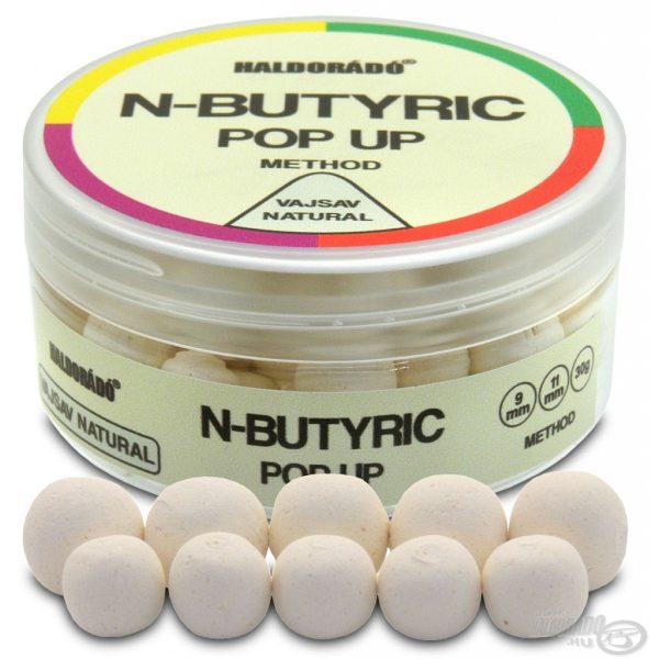 Haldorádó N-Butyric Pop Up Method 9, 11 mm - Butirna kislina Natural