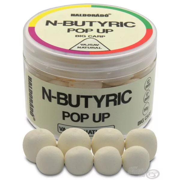 Haldorádó N-Butyric Pop Up Big Carp 13, 17 mm - Butirna kislina Natural