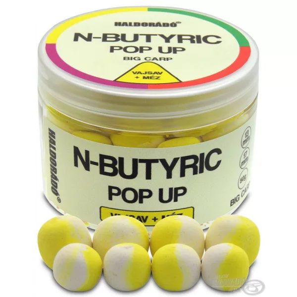 Haldorádó N-Butyric Pop Up Big Carp 13, 17 mm - Butirna kislina + Med