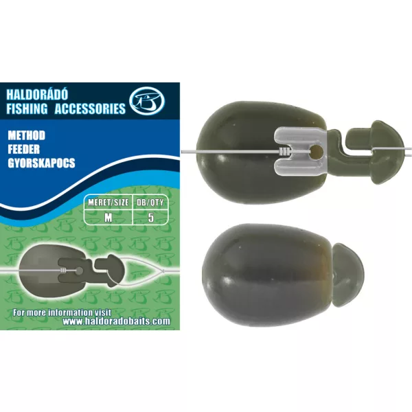 Haldorádó Method feeder hitra sponka M 11,5kg 5db