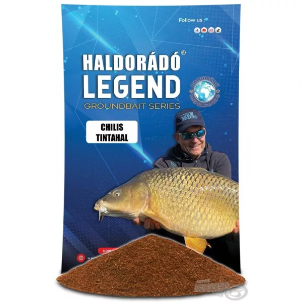 Haldorádó LEGEND Groundbait - Čili Lignji 800gr