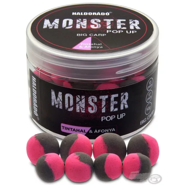 Haldorádó MONSTER Pop Up Big Carp 13, 17 mm - Lignji & Borovnice